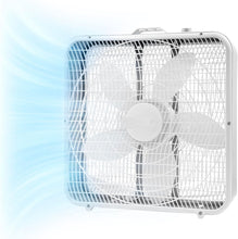 Load image into Gallery viewer, 3-Speed Box Fan with High Capacity Airflow - Ideal for Garages and Bedrooms