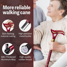 Load image into Gallery viewer, Adjustable Smart Alarm Cane with LED Light - Portable and Ergonomic Design