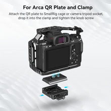 Load image into Gallery viewer, Durable Quick Release Clamp &amp; Plate for Quick Camera Setups - 72g Weight Limit