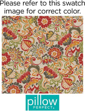 Load image into Gallery viewer, Bright Floral Tufted Seat Cushions, 19"x19", Weather &amp; Fade Resistant - Set of 2