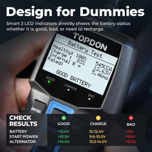 Load image into Gallery viewer, Reliable Digital Auto Battery Tester for Quick Health Checks - Portable Design