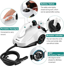 Load image into Gallery viewer, Versatile Steam Cleaner for Floors, Grout &amp; Upholstery - 23 Attachments Included