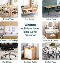 Load image into Gallery viewer, Durable 1.5mm Thick Clear Plastic Tablecloth - Wipeable Protector 30x108