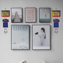 Load image into Gallery viewer, Functional Wall Plate Display Rack - 2pc Set, 42-Inch, Taiwan Craftsmanship