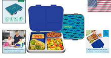 Load image into Gallery viewer, Multi-Compartment Kids Lunch Box - Leak-Proof &amp; Stylish Shark Design for Ages 3+