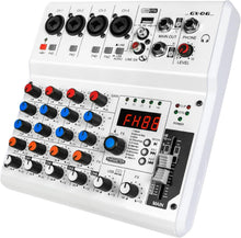Load image into Gallery viewer, Portable 6-Channel Audio Mixer with 99 Effects for Live Streaming and Podcasting