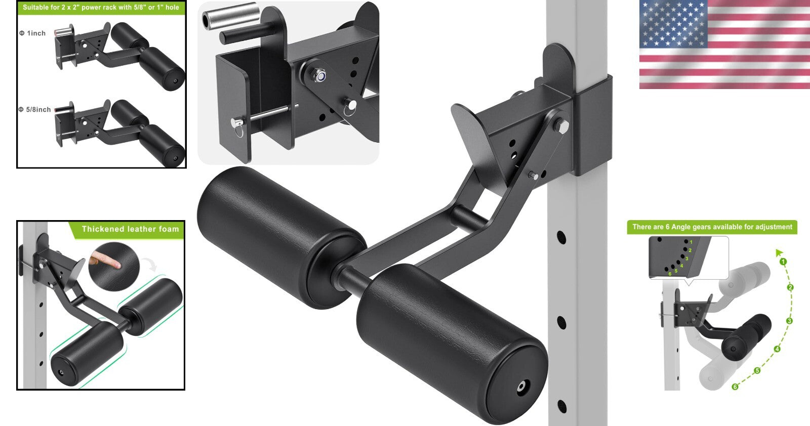 Durable Nordic Curl & Leg Extension Attachment for Home Gym - Easy Installation