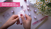Load image into Gallery viewer, Moisturizing Nail Polish Remover Wipes with Aloe Vera - Travel Size Convenience