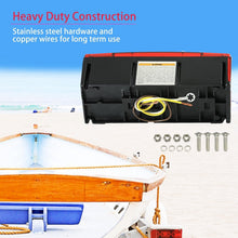 Load image into Gallery viewer, 12V LED Waterproof Trailer Lights, Submersible Red Tail Lights for Boats &amp; RVs