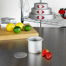 Load image into Gallery viewer, Professional-Grade Anodized Aluminum Round Cake Pans, 3x3 Inches, Set of 6