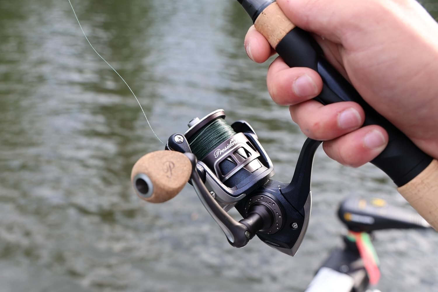 New Model President XT Spinning Reel - Stainless Steel for Smooth Fishing