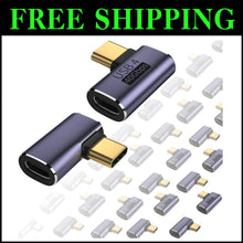 Load image into Gallery viewer, Ultra-Compact USB C Adapter - 20 Pack for Thunderbolt 4 Devices - Fast &amp; Durable