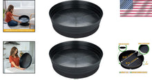 Load image into Gallery viewer, Durable 18" Plant Drip Trays - Extra-Deep Saucers for Indoor Pots and Bird Baths