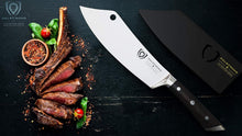 Load image into Gallery viewer, Versatile 8-Inch Kitchen Knife - Gladiator Series Cleaver with Ergonomic Handle