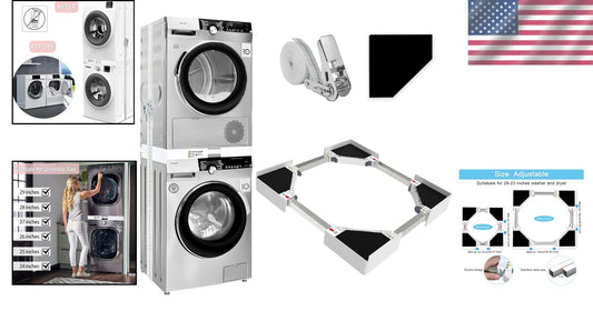 Premium Quality Washer Dryer Stacking Kit for Universal Compatibility (24-29")