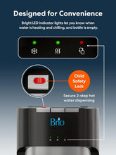 Load image into Gallery viewer, Bottom Loading Stainless Steel Water Cooler - 3 Temperatures, Child Safety Lock