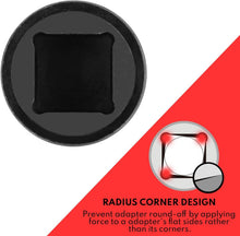 Load image into Gallery viewer, Premium 17-Piece Socket Adapter Set: Universal Joint &amp; Drill Adapters Included