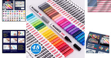 Load image into Gallery viewer, Water-Resistant Oil Paint Markers - Extra Fine Point, 48 Colors for Detail