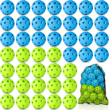 Load image into Gallery viewer, Versatile Softballs for Skills Training: 48 Pack Plastic Balls with Drawstring