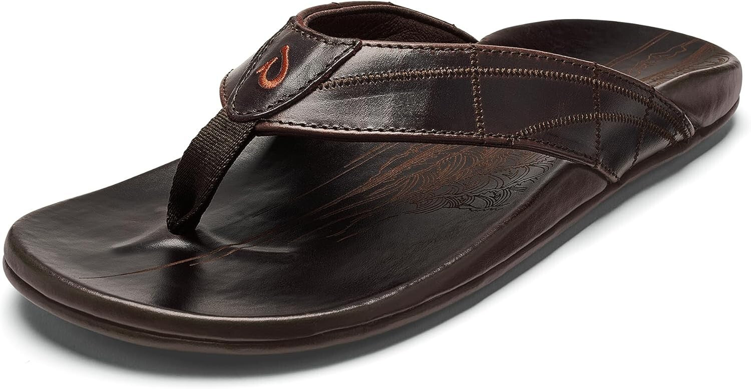 Stylish Hand-Sewn Men's Leather Sandals Offering Lasting Comfort and Durability