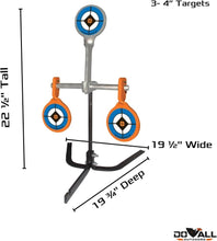 Load image into Gallery viewer, High-Visibility Auto Reset Target for Soft-Nosed Bullets - Ideal Practice Tool