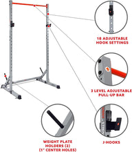 Load image into Gallery viewer, Compact Multifunctional Home Gym - Adjustable Power Rack &amp; Strength Training Set