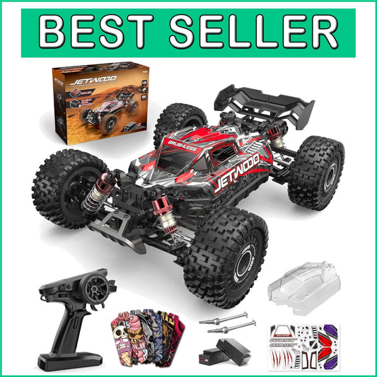 Brushless 1/16 RC Car & Truck, 42mph Offroad Vehicle for Thrilling Racing Fun