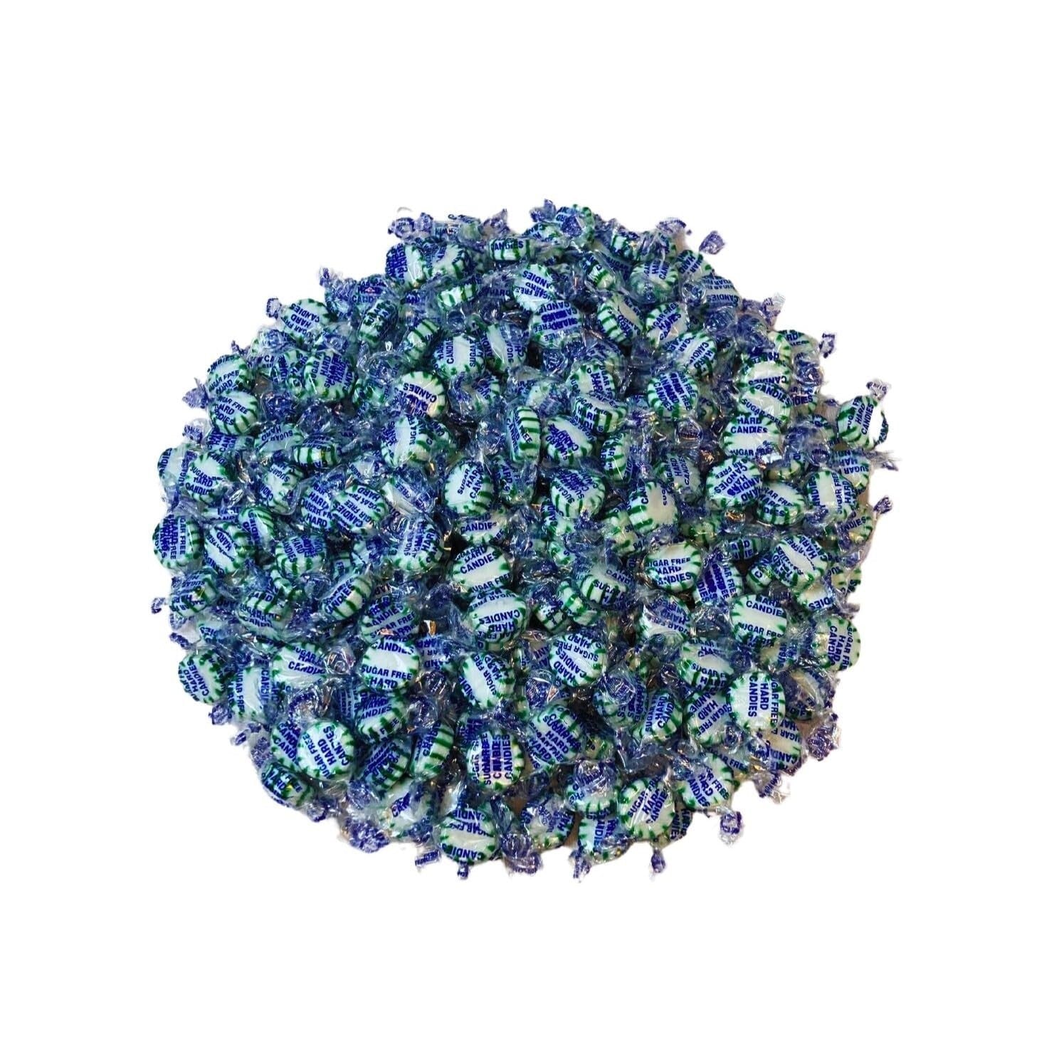 Delightful Sugar-Free Spearmint Mints, 3 lb Bag – Festive Treats for All Seasons