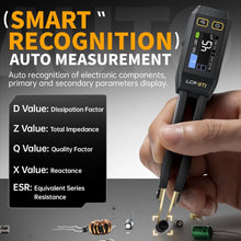 Load image into Gallery viewer, Compact Battery Powered LCR Meter with HD Display and Auto Component Recognition