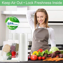 Load image into Gallery viewer, Gallon Size Vacuum Sealer Bags - 200 BPA Free, Heavy Duty &amp; Microwave Safe