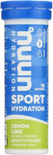 Load image into Gallery viewer, Refreshing Lemon+Lime Electrolyte Drink Tablets - 60 Count for Optimal Hydration