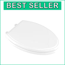 Load image into Gallery viewer, Top-Mount Slow-Close Toilet Seat with Easy Clean Feature - Elegant White Finish