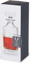 Load image into Gallery viewer, Vintage Style Cut Crystal Decanter for Home Bars - 28 Oz Whiskey &amp; Vodka Carafe