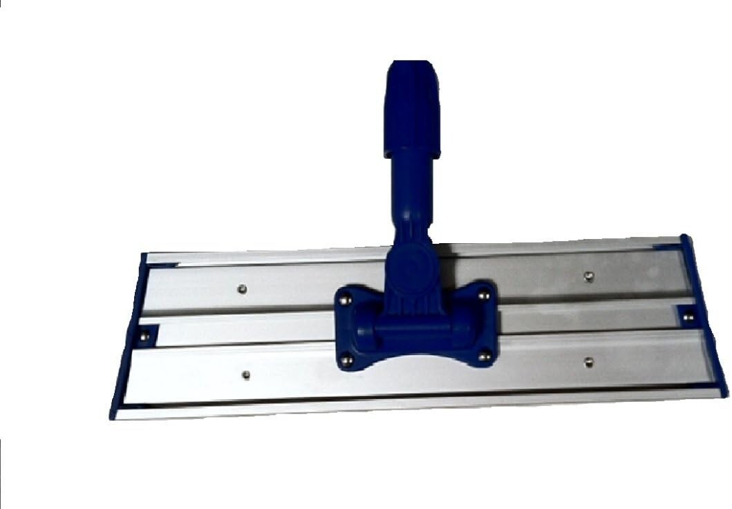 Efficient 16" Microfiber Cleaning Mop with Easy-to-Wash Pads & Aluminum Handle