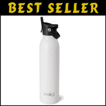 Load image into Gallery viewer, Travel-Friendly 20oz Stainless Steel Water Bottle with Spill-Proof Straw Cap