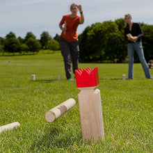 Load image into Gallery viewer, Portable Kubb Game Set: Eco-Friendly Wooden Tossing Game for Yard and Beach Fun