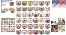 Load image into Gallery viewer, Classic Floral Scented Candle Gift Set - 36 Long Burning Tins for Relaxation
