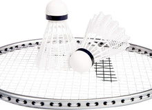 Load image into Gallery viewer, Family-Friendly Badminton Racket Set - Includes 4 Rackets &amp; Shuttlecocks