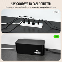 Load image into Gallery viewer, Modern Cord Organizer Box 2 Pack - Fire-Retardant and Dust-Proof Design
