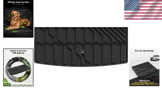 Premium Waterproof Trunk Mat for 2021-2025 Yukon & Escalade - Easy Installation!