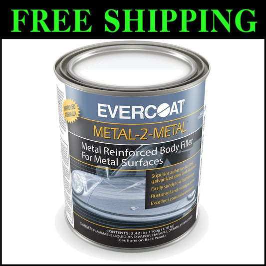 Durable Metal-2-Metal Aluminum Filler - 1100g for Restoration & Automotive Needs