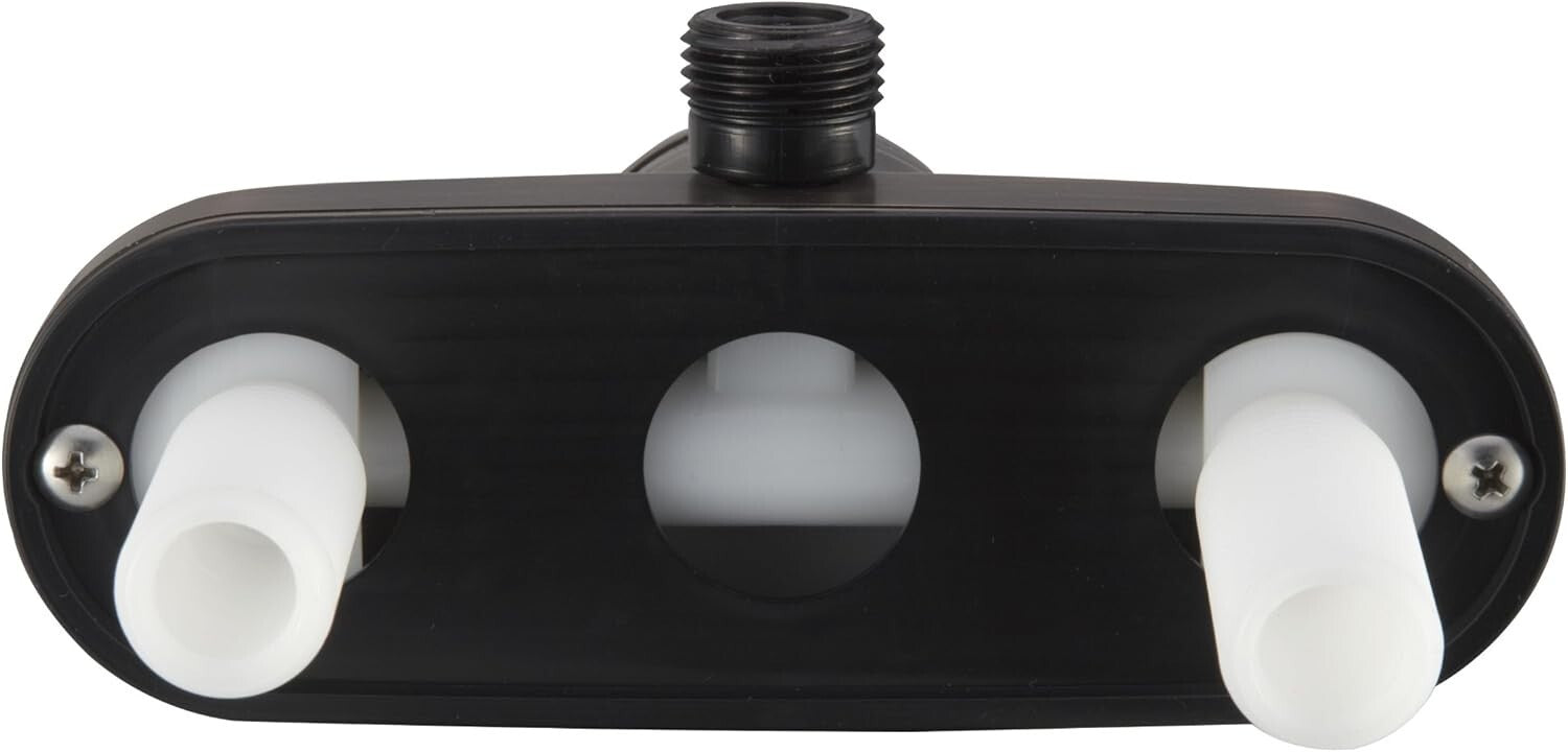 Easy-Install RV Shower Faucet with 2-Hole Diverter - Stylish Oil Rubbed Finish