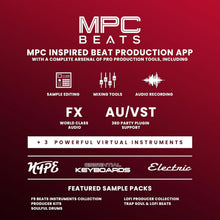 Load image into Gallery viewer, Professional USB MIDI Keyboard Controller with 8 Pads &amp; Sequencer for All Genres