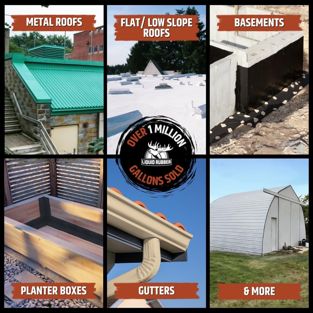 Advanced Elastomeric Waterproof Sealant - Flexible Coating for Metal & Concrete