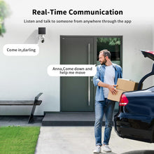 Load image into Gallery viewer, 2K Solar Security Cameras Wireless Outdoor – 360° View with Color Night Vision