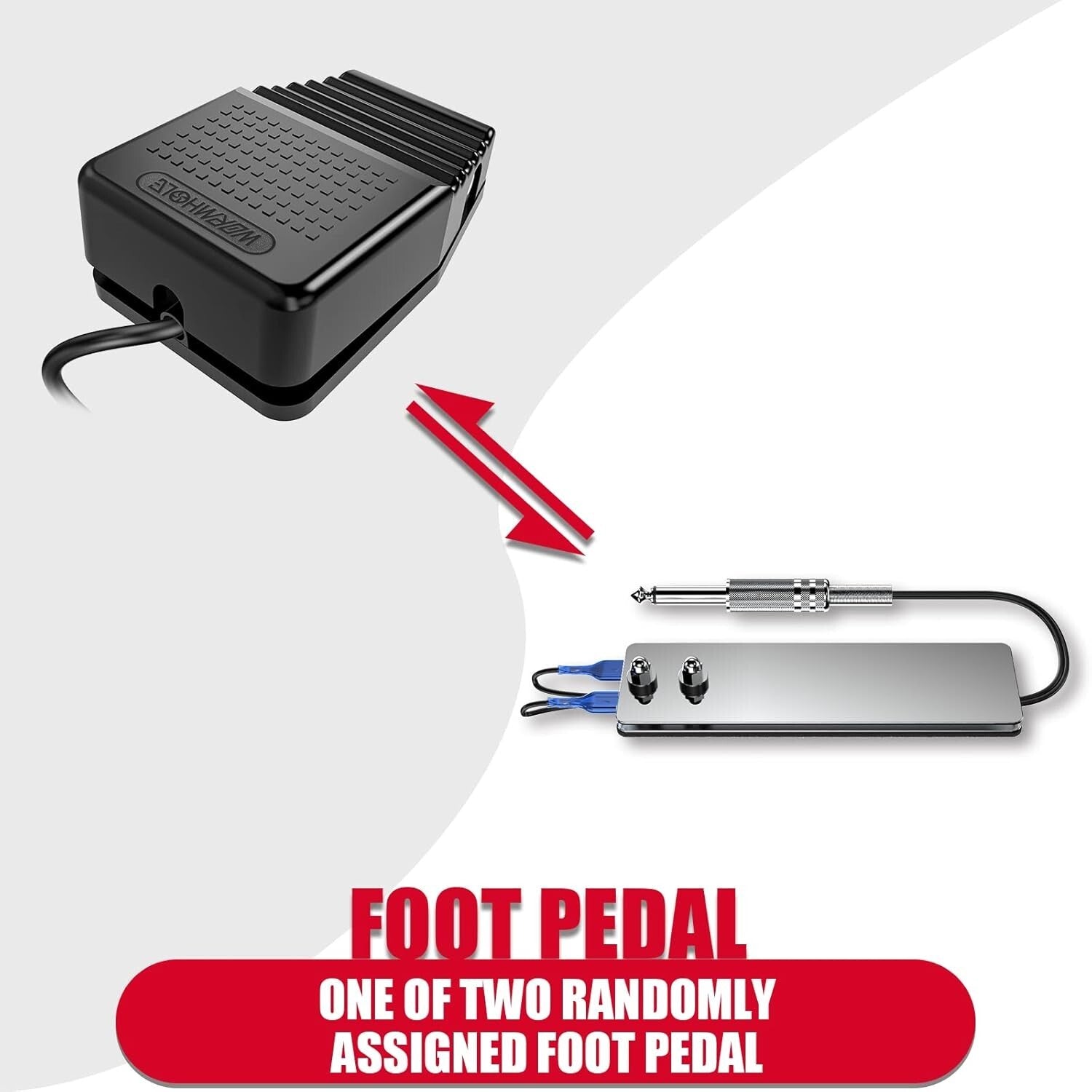 Beginner's 105-Piece Tattoo Gun Kit with 20 Color Inks - Red Ergonomic Design