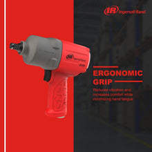 Load image into Gallery viewer, Reliable 1/2" Drive Air Impact Wrench with 1350 ft-lbs Torque - Lightweight, Red