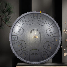 Load image into Gallery viewer, Ethereal Sound 14" Steel Tongue Drum - Perfect for Beginners and Professionals