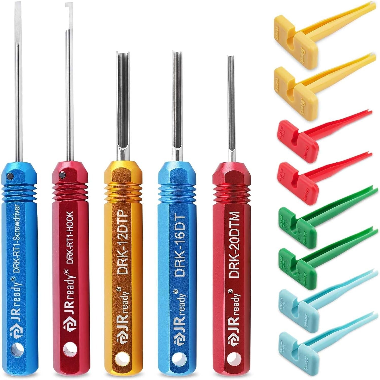 Durable Deutsch Pin Extraction Tools in 13-Piece Kit with Storage Bag Included