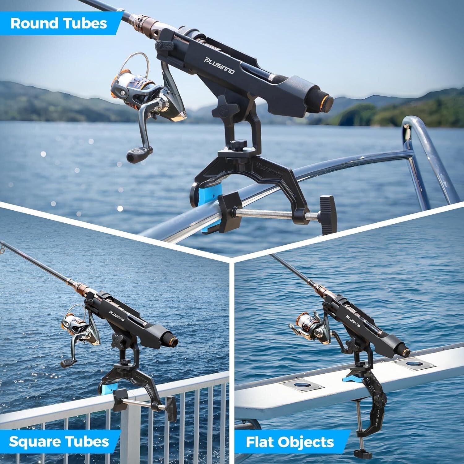 Durable Fishing Rod Holder Set for Boats - Perfect Fishing Gifts for Men